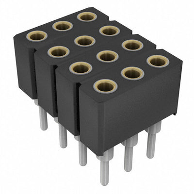 805-83-012-10-132101 by Preci-Dip - CONNECTOR SOCKET 12POS 0.1 GOLD PCB