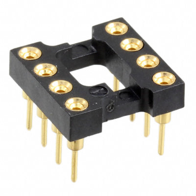 808-AG10D by TE Connectivity AMP Connectors - CONNECTOR IC DIP SOCKET 8POS GOLD