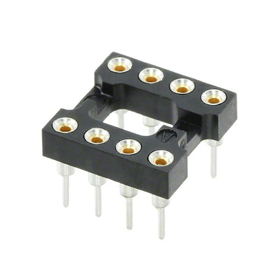 808-AG11D-ESL-LF by TE Connectivity AMP Connectors - CONNECTOR IC DIP SOCKET 8POS GOLD