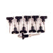 81-1-S BLK by E-Z-Hook - STANDARD HOOK BLACK 10PK