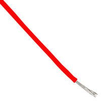81044/9-22-2 by TE Connectivity Raychem Cable Protection - HOOK-UP DL WALL STRND 22AWG RED