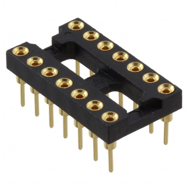 814-AG10D-ES by TE Connectivity AMP Connectors - CONNECTOR IC DIP SOCKET 14POS GOLD