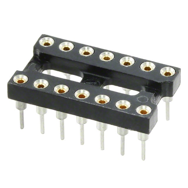 814-AG11D-ESL by TE Connectivity AMP Connectors - CONNECTOR IC DIP SOCKET 14POS GOLD