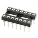 814-AG11D-ESL by TE Connectivity AMP Connectors - CONNECTOR IC DIP SOCKET 14POS GOLD