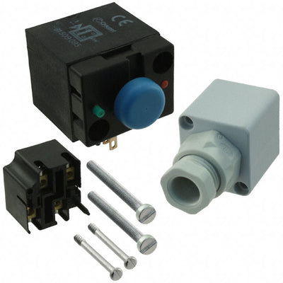 81509085 by Crouzet - SWITCH PRES OPERATED SUB-BASE MT