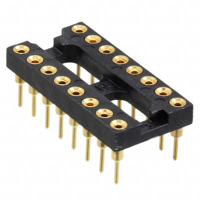 816-AG10D-ES by TE Connectivity AMP Connectors - CONNECTOR IC DIP SOCKET 16POS GOLD