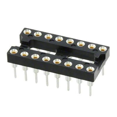 816-AG11D by TE Connectivity AMP Connectors - CONNECTOR IC DIP SOCKET 16POS GOLD