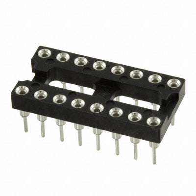 816-AG12D-ES-LF by TE Connectivity AMP Connectors - CONNECTOR IC DIP SOCKET 16POS TIN