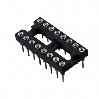 816-AG12D-ES by TE Connectivity AMP Connectors - CONNECTOR IC DIP SOCKET 16POS TINLEAD