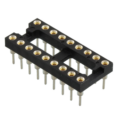 818-AG11D by TE Connectivity AMP Connectors - CONNECTOR IC DIP SOCKET 18POS GOLD