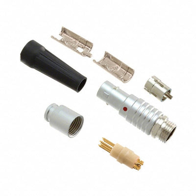 820B002-173L501 by NorComp Inc. - CONNECTOR PLUG MALE 2P GOLD SLDR CUP
