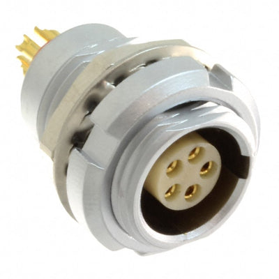 821B005-203R001 by NorComp Inc. - CONNECTOR RECPT FMALE 5P GOLD SLDR CUP