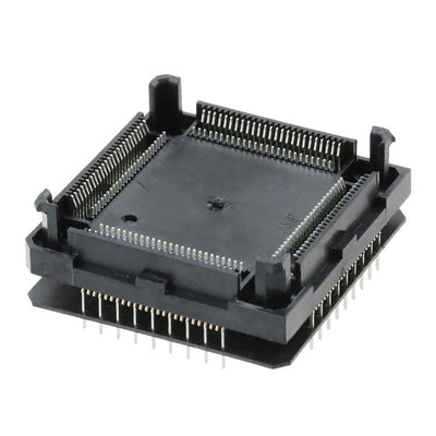 822064-4 by TE Connectivity AMP Connectors - CONNECTOR SOCKET PQFP 100POS TIN-LEAD