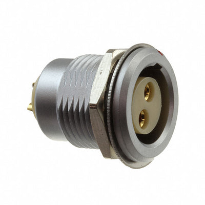 822B002-203RF01 by NorComp Inc. - CONNECTOR RECPT FMALE 2P GOLD SLDR CUP
