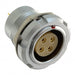 822B004-203R001 by NorComp Inc. - CONNECTOR RECPT FMALE 4P GOLD SLDR CUP