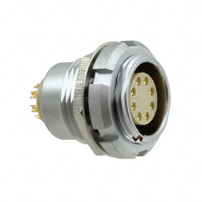 822B008-203R001 by NorComp Inc. - CONNECTOR RECPT FMALE 8P GOLD SLDR CUP