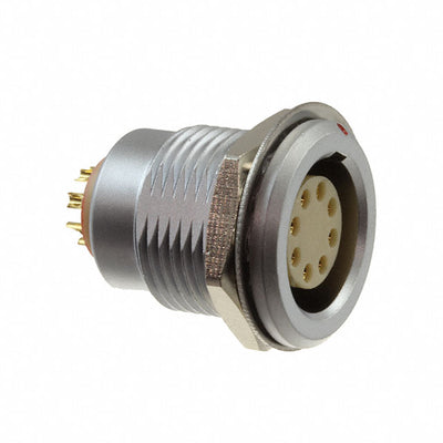 822B008-203RF01 by NorComp Inc. - CONNECTOR RECPT FMALE 8P GOLD SLDR CUP