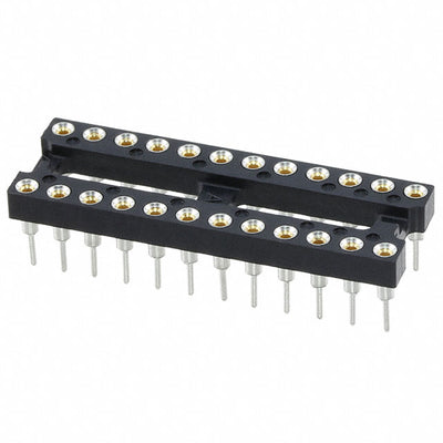 824-AG31D-ESL-LF by TE Connectivity AMP Connectors - CONNECTOR IC DIP SOCKET 24POS GOLD