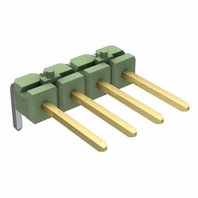 825437-4 by TE Connectivity AMP Connectors - CONNECTOR HEADER R/A 4POS 2.54MM