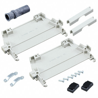 826198-1 by TE Connectivity AMP Connectors - CONNECTOR DIN CABLE HOOD ASSY GRAY