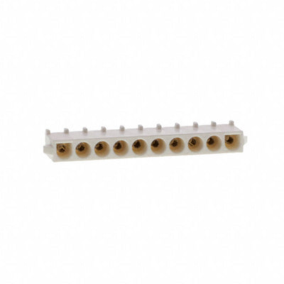 826852-3 by TE Connectivity AMP Connectors - CONNECTOR HDR 10POS 0.25 TIN PCB