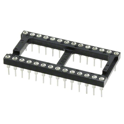 828-AG12D by TE Connectivity AMP Connectors - CONNECTOR IC DIP SOCKET 28POS TINLEAD