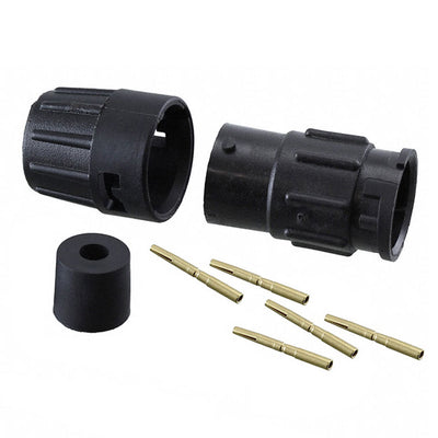 8280-5SG-315 by Conxall/Switchcraft - CONNECTOR RECPT FMALE 5POS GOLD CRIMP