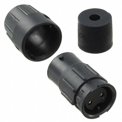 8282-2SG-315 by Conxall/Switchcraft - CONNECTOR RECPT FMALE 2P GOLD SLDR CUP