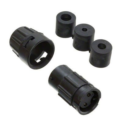 8282-2SG-3DC by Conxall/Switchcraft - CONNECTOR RECPT FMALE 2P GOLD SLDR CUP
