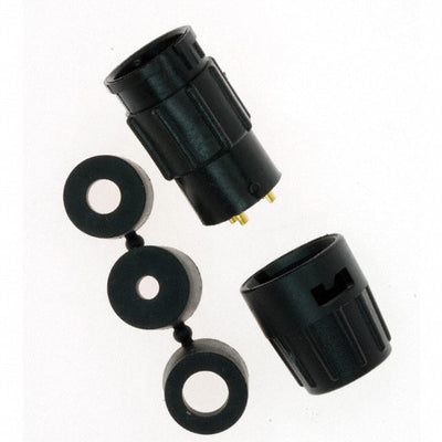8282-4PG-3DC by Conxall/Switchcraft - CONNECTOR RECPT MALE 4P GOLD SLDR CUP