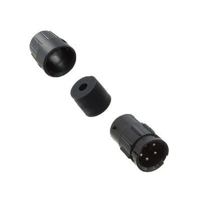 8282-5PG-311 by Conxall/Switchcraft - CONNECTOR RECPT MALE 5P GOLD SLDR CUP