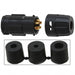 8282-5PG-3DC by Conxall/Switchcraft - CONNECTOR RECPT MALE 5P GOLD SLDR CUP