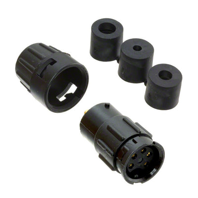 8282-5SG-3DC by Conxall/Switchcraft - CONNECTOR RECPT FMALE 5P GOLD SLDR CUP