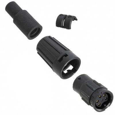 8282-5SG-516 by Conxall/Switchcraft - CONNECTOR RECPT FMALE 5P GOLD SLDR CUP