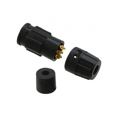 8282-6PG-321 by Conxall/Switchcraft - CONNECTOR RECPT MALE 6P GOLD SLDR CUP