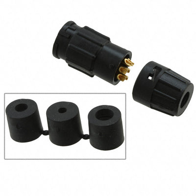 8282-6PG-3DC by Conxall/Switchcraft - CONNECTOR RECPT MALE 6POS GOLD SOLDER