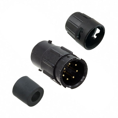 8282-7PG-311 by Conxall/Switchcraft - CONNECTOR RECPT MALE 7P GOLD SLDR CUP