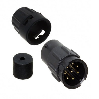 8282-8PG-315 by Conxall/Switchcraft - CONNECTOR RECPT MALE 8P GOLD SLDR CUP