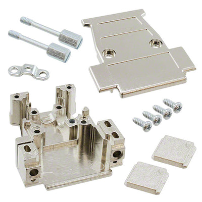 828277-5 by TE Connectivity AMP Connectors - CONNECTOR BACKSHELL 15P 45/180DEG SHD