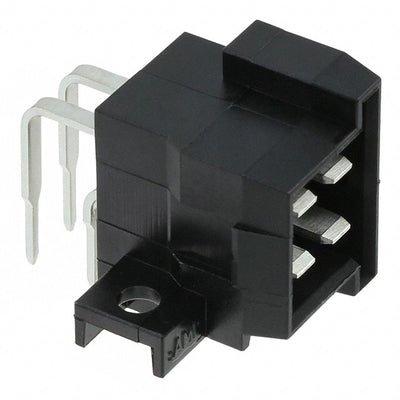 828801-1 by TE Connectivity AMP Connectors - CONNECTOR HEADER R/A 4POS 5MM