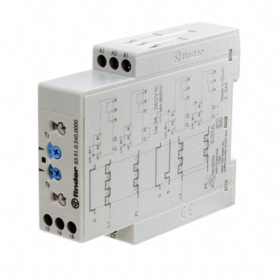 83.91.0.240.0000 by Finder Relays, Inc. - RELAY TIME DELAY 240HR 16A 250V