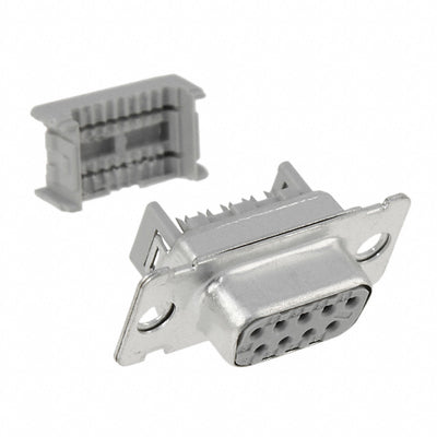 8309-7000 by 3M - CONNECTOR D-SUB RCPT 9POS PNL MNT IDC