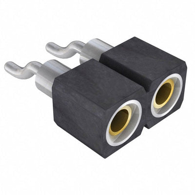 831-83-002-40-001101 by Preci-Dip - CONNECTOR SOCKET 2P 0.079 GOLD SMD RA