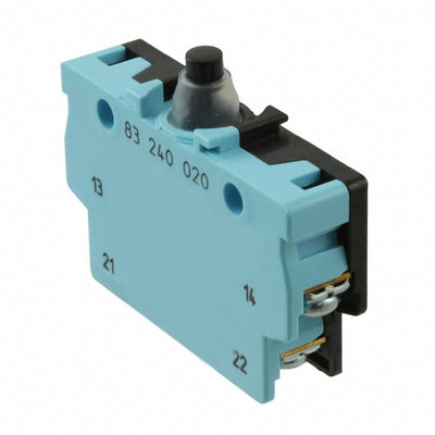 83241020 by Crouzet - SNAP ACT ION SWITCH DPST 100MA 30V