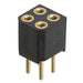833-13-004-10-002000 by Mill-Max Manufacturing Corp. - CONNECTOR RECPT 4POS 0.079 GOLD PCB