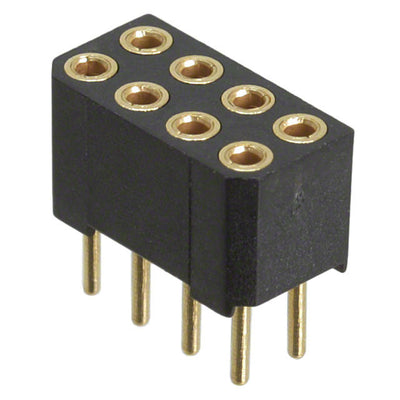 833-13-008-10-002000 by Mill-Max Manufacturing Corp. - CONNECTOR RECPT 8POS 0.079 GOLD PCB