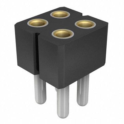 833-87-004-10-273101 by Preci-Dip - CONNECTOR SOCKET 4POS 0.079 GOLD PCB