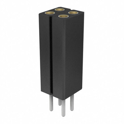 833-87-004-10-457101 by Preci-Dip - CONNECTOR SOCKET 4POS 0.079 GOLD PCB