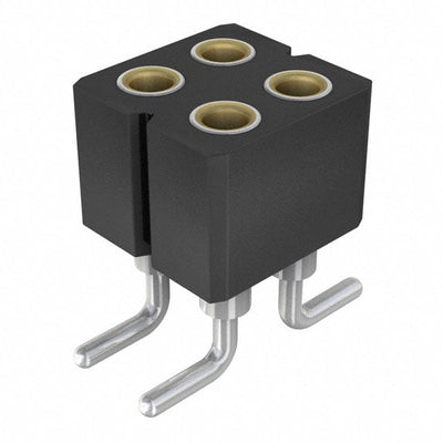 833-87-004-30-001101 by Preci-Dip - CONNECTOR SOCKET 4POS 0.079 GOLD SMD