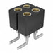 833-87-004-30-001191 by Preci-Dip - CONNECTOR SOCKET 4POS 0.079 GOLD SMD